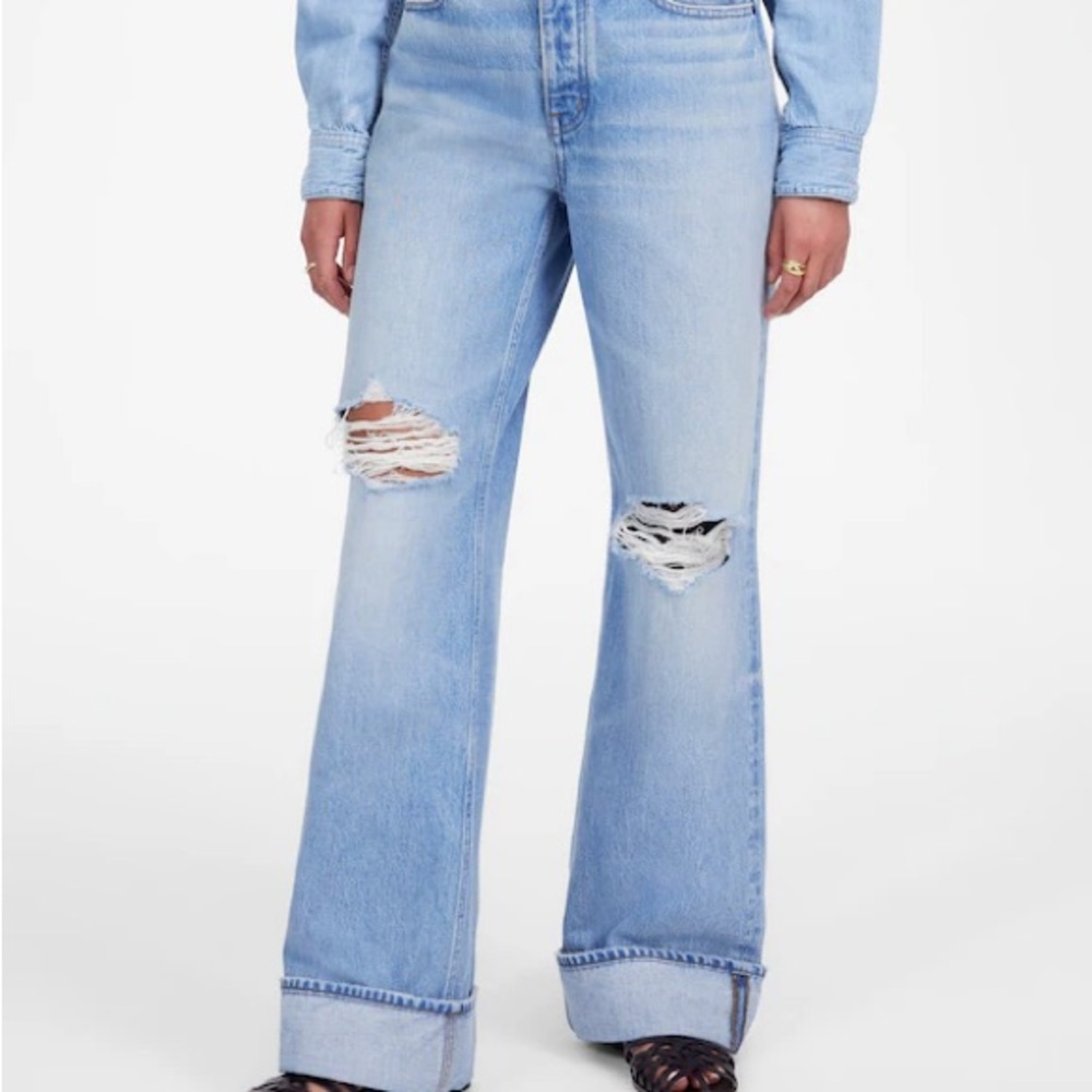 Madewell Low Slung Baggy Jeans - NWT